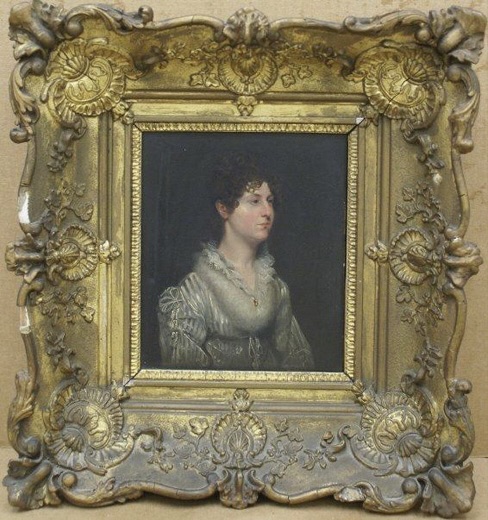 Painting before restoration